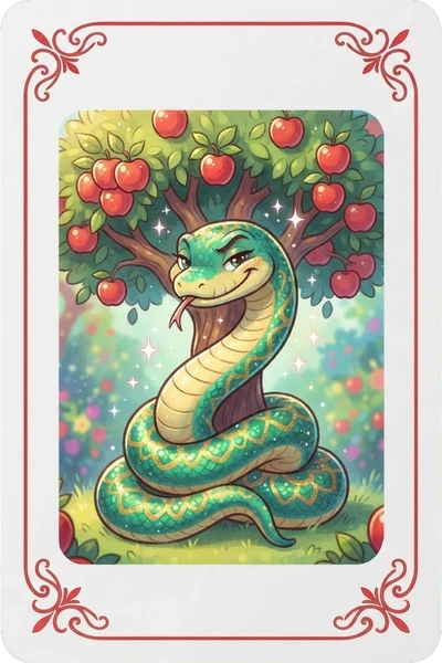Sneaky Serpent card